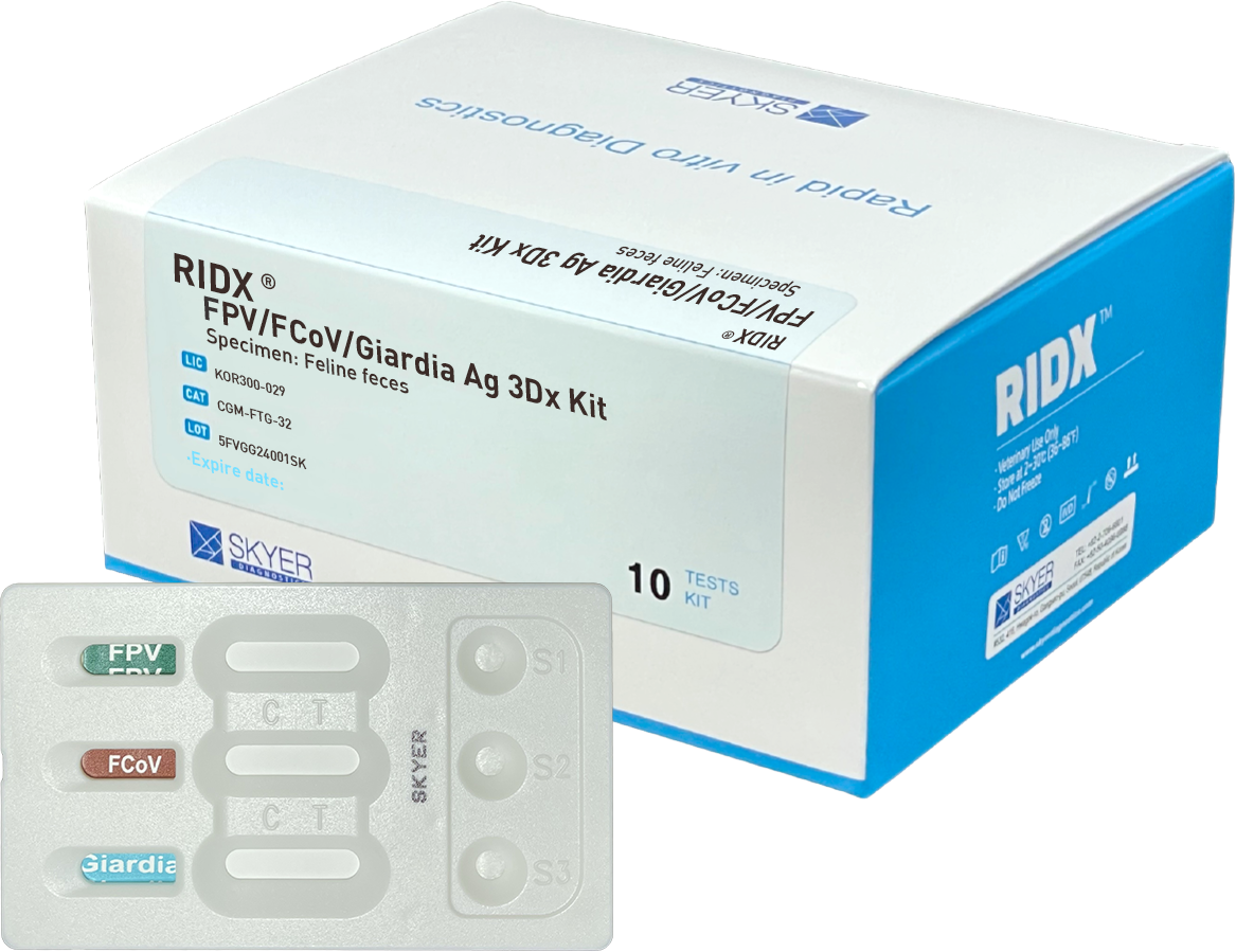 FPV/FCoV/Giardia Ag 3Dx Kit Main